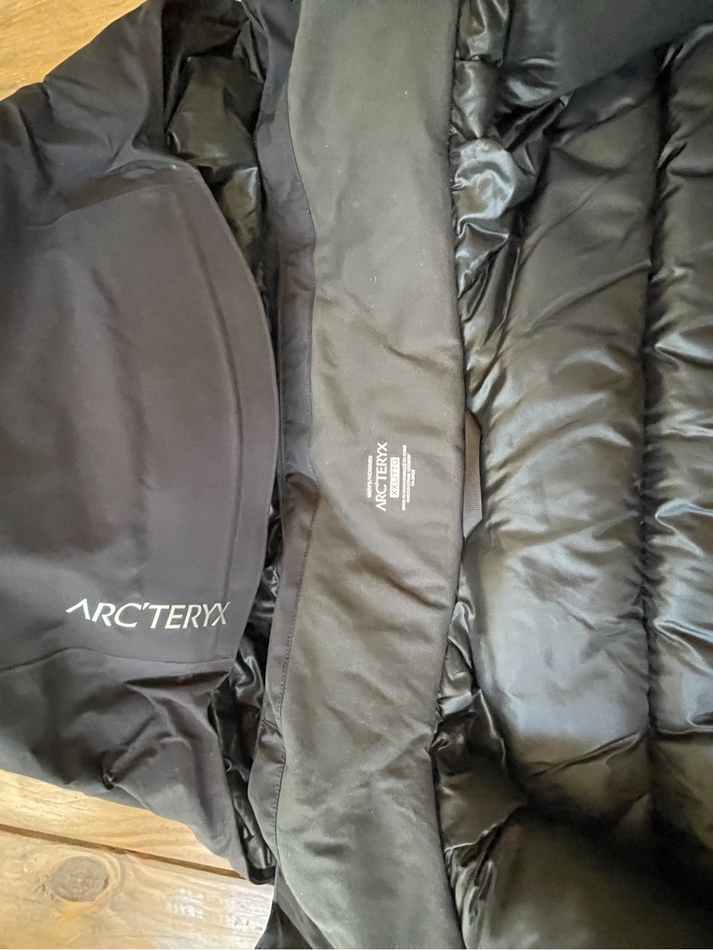 ARCTERYX MACAI GORETEX 750 PRO DOWN PARKA RECCO EXC CONDITION MENS XXL PTP 26 - Picture 6 of 14